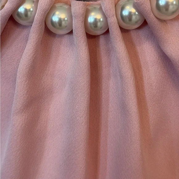 Ted Baker London Camble Pink Pearl Top Size 0 XS - Picture 5 of 7